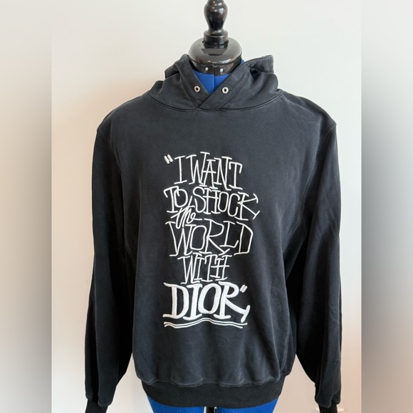 Dior Other - Dior Shawn Stussi 2020 Shock the World Hoodie